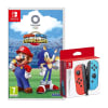 Mando Nintendo Switch Joy Con Red & Blue + Mario & Sonic Olympic Games1
