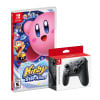 Mando Nintendo Switch Pro Controller + Kirby Star Allies1