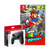 Mando Nintendo Switch Pro Controller + Super Mario Odyssey1