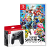 Mando Nintendo Switch Pro Controller + Super Smash Bross Ultimate1