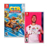Juego Nintendo Switch Crash Team Racing Nitro Fueled + Fifa 201