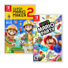 Juego Nintendo Switch Super Mario Maker 2 + Super Mario Party1