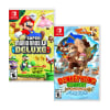 Juego Nintendo Switch Super Mario Bros U Deluxe + Donkey Kong Country1