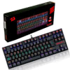 Teclado Gamer Mecánico Redragon Kumara Rainbow Español Switch Rojo K552-KR1
