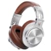 Audífonos Gamer para PS5, PS4, Android, PC, Inalámbrico y Alámbrico OneOdio Fusion A70 Khaki Plata1