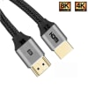 Cable HDMI 2.1 8K 60Hz - 4K 120Hz HDR 48Gbps 1.5m PS5, PS4, Xbox1