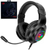 Audífonos Gamer Redragon RGB con Micrófono Incorporado Hylas H260RGB1
