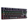 Teclado Gamer Mecánico T-Dagger Bora Rainbow Español Switch Azul T-TGK313-BL1