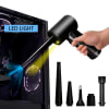 Soplador de Aire Eléctrico para PC, Laptop, Electrónicos, Recargable 6000mAh1