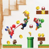 Pegatinas de Mario Bros Decoración de Pared, Muebles Modelo C1