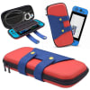 Estuche para Nintendo Switch y Oled Rígido Eva Mario Rojo/Azul1