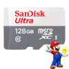 Memoria Sandisk Ultra 128GB para Nintendo Switch MicroSDXC UHS-I 100MB/s Gris/Blanco1