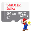 Memoria Sandisk Ultra 64GB para Nintendo Switch MicroSDXC UHS-I 100MB/s Gris/Blanco1