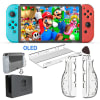 Case para Nintendo Switch OLED Transparente 5 Piezas Rígido1
