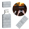 Adaptador 8Bitdo Inalámbrico Bluetooth Gris1