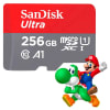 Memoria Sandisk Ultra 256GB para Nintendo Switch MicroSDXC UHS-I 150MB/s Gris/Rojo1