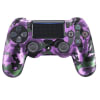 Funda para Mando PS4 Dualshock 4 Morado Camuflado1