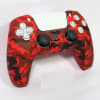Funda para Mando PS5 Dualsense Rojo Camuflado1