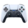 Mando para PC Alámbrico BlancoNegro Alta Calidad Con Cable Deluxe1