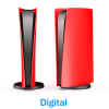 Cubierta Tapa Reemplazo para PS5 Digital Rígido Rojo1