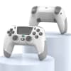 Mando para PS4, Switch, PC, Blanco con Botones Traseros PS3, Android, iOS, Alternativo p065