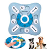 Juguete para Perros y Gatos Puzzle Rompecabezas de Alimento Entrenamiento 25.4cm Azul1