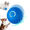 Juguete para Gatos y Perros Pelota Saltarín con Luces Recargable 5.5cm Azul1
