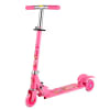 Scooter para Niños Rosado con Luces 3 Llantas Aluminio1