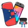 Estuche para Nintendo Switch 2 Rígido Eva Mario Rojo/Azul6