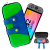 Estuche para Nintendo Switch 2 Rígido Eva Luigi Verde/Azul6