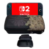 Estuche para Nintendo Switch 2 Mediano Rígido Eva con Sujetador Zelda Negro/Amarillo6