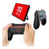Adaptador Grips Joy Cons Mando Nintendo Switch 2 Agarre Negro4