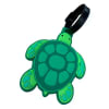 Etiqueta de Maleta Distintivo Datos Silicon 11cm Tortuga1