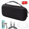 Kit 4 en 1 Nintendo Switch Lite - Estuche + Mica Vidrio + Case + Cable5