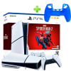 Pack Consola PS5 Slim Spiderman 2 Lector 1TB + Funda para Mando PS5 Azul1