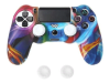 Funda Protector de Mando PS4 Dualshock 4 + Grips Camuflado de Colores1
