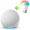 Pack Echo Dot 5ta Gen Parlante Alexa Blanco + Foco Led Sengled 60W Multicolor 1-PK1