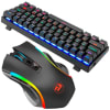 Pack Teclado T-Dagger Arena Rainbow EN Marrón T-TGK321-BR + Mouse Redragon Griffin M6071