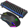 Pack Teclado T-Dagger Arena Rainbow EN Marrón T-TGK321-BR + Mouse Beifadier T-TGM206RGB1
