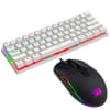 Pack Teclado T-Dagger Arena Blanco Rainbow T-TGK321W-BR + Mouse Invader M7191