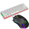 Pack Teclado T-Dagger Arena Blanco T-TGK321W-BR + Mouse Beifadier T-TGM206RGB1