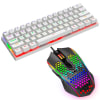 Pack Teclado T-Dagger Arena Blanco T-TGK321W-BR + Mouse Imperial T-TGM310RGB1