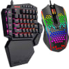 Pack Teclado Mecánico Redragon RGB DITI K585RGB + Mouse Imperial T-TGM310RGB1
