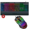 Pack Teclado Semi Mecánic Redragon Shiva K512RGB + Mouse Imperial T-TGM310RGB5