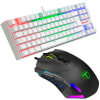 Pack Teclado Redragon Kumara Blanco Switch Rojo K552W-KR + Mouse Beifadier T-TGM206RGB1