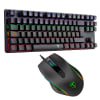 Pack Teclado Gamer T-Dagger Bora Rainbow Español Switch Azul T-TGK313-BL + Mouse Recruit 2, T-TGM1081