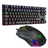 Pack Teclado Gamer T-Dagger Bora Rainbow Españ Switch Azul T-TGK313-BL + Mouse Beifadier T-TGM206RGB1