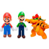 Pack 3 Figuras Mario Rojo + Luigi Verde + Bowser 10-12-9cm1