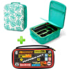 Pack Maleta para Nintendo Switch y Oled Verde Animal Crossing + Estuche Mario Kart1