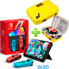 Pack Consola Nintendo Switch OLED Neón + Maleta Pikachu1